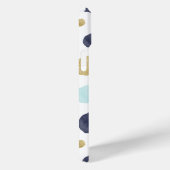 水彩とフェイクグリッタードットのパターン Case-Mate iPhoneケース (裏面 / 右)