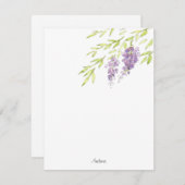 水彩とペンフジ ノートカード (正面/裏面)