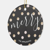 水彩と金ゴールド |セラミックオーナメント セラミックオーナメント (左)