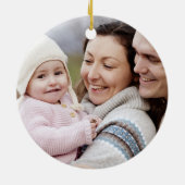 水彩と金ゴールド |セラミックオーナメント セラミックオーナメント (裏面)