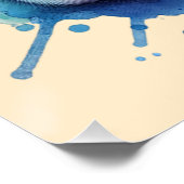 水彩ねこティーポット ポスター (コーナー)