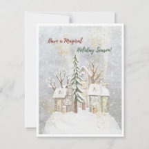 水彩のかわいい魔法のような