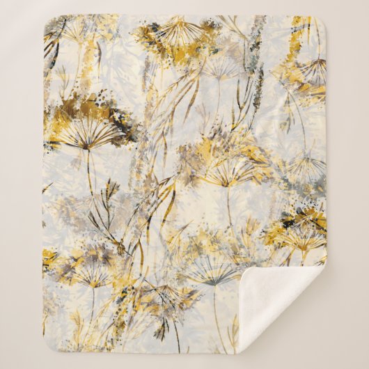 水彩のシームレスな抽象芸術背景、パターン。 シェルパブランケット (正面)