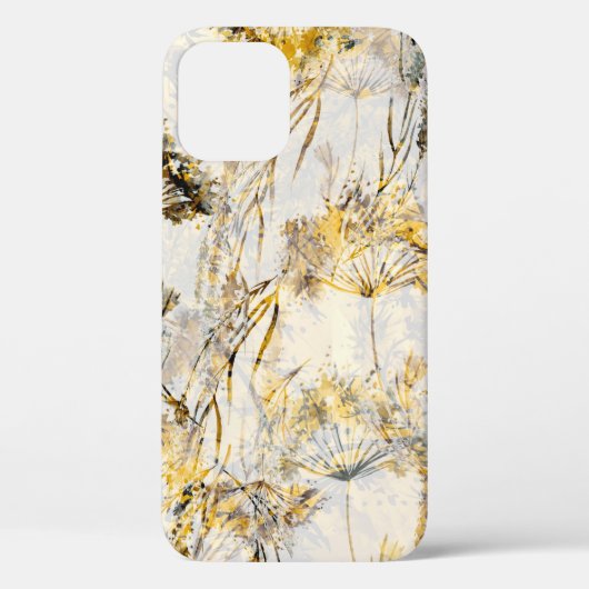 水彩のシームレスな抽象芸術背景、パターン。 Case-Mate iPhoneケース (裏面)