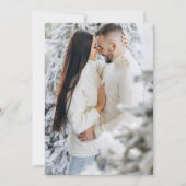 水彩のノエル　セーブ・ザ・デートカード セーブザデート (正面)