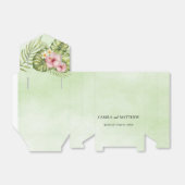 水彩のハイビスカス フェイバーボックス (折り畳みなし)