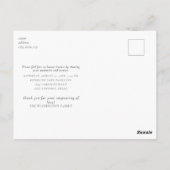 水彩のバラの祭典　人生の喜び ポストカード (裏面)