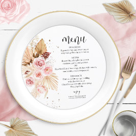 水彩のメ結婚ニュー |ボホフローラグリッター メニュー