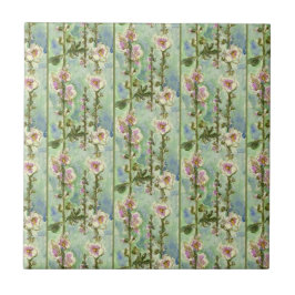 水彩のモロー模様 タイル