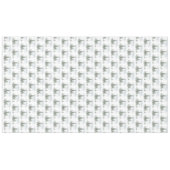 水彩のモ素朴ミの木の森の冬 テーブルクロス (正面(横))