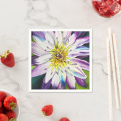 水彩のユリ素晴らしアート スタンダードカクテルナプキン (インサイチュ)