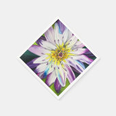 水彩のユリ素晴らしアート スタンダードカクテルナプキン (角)