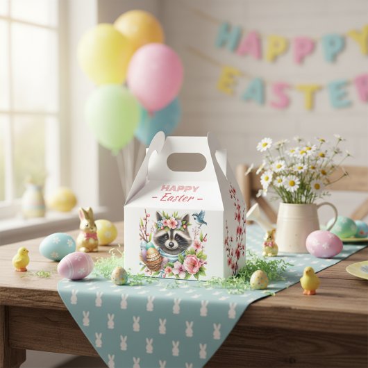 水彩のラクダのイースターエッグと桜 - フェイバーボックス