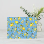 水彩のレモン27 セーブザデート (スタンド正面)