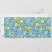 水彩のレモン27 案内状 (裏面)