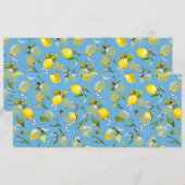 水彩のレモン27 案内状 (正面/裏面)