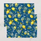 水彩のレモン29 セーブザデート (正面/裏面)