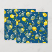 水彩のレモン29 セーブザデート (正面/裏面)