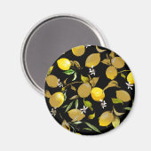 水彩のレモン31 マグネット (正面/裏面)