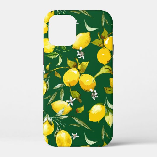 水彩のレモン9 Case-Mate iPhoneケース (裏面)