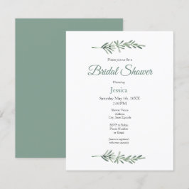 水彩のローズマリー 招待状