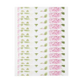 水彩のローズ 19 ラップアラウンドラベル (シート)