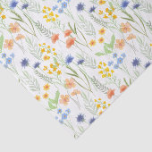 水彩のワイルドフラワー 薄葉紙 (詳細)