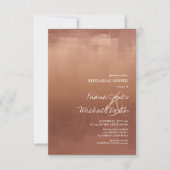 水彩の反射 リハーサル クレイ ID774 招待状 (正面)