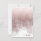 水彩の反射 リハーサル シナモン ID774 招待状 (裏面)