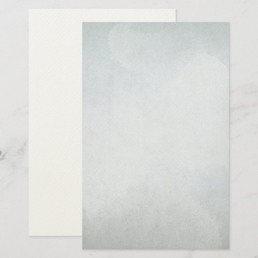 水彩の古い紙 便箋 (正面/裏面)