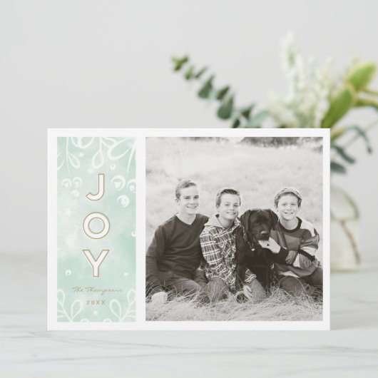 水彩の喜び 招待状 (スタンド正面)