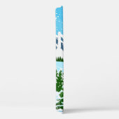 水彩の夏の牧草地の花シームレスなパターン、 Case-Mate iPhoneケース (裏面 / 右)