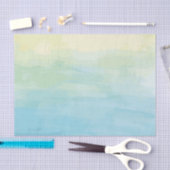 水彩の夕日 薄葉紙 (クラフト)