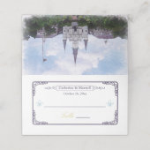 水彩の宛先:ニューオーリンズ プレイスカード (外部開封)