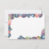 水彩の実 - ありがとう サンキューカード (裏面)