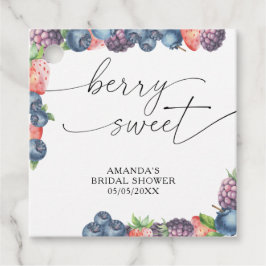 水彩の実 - スイートベリー テキスト フェイバータグ