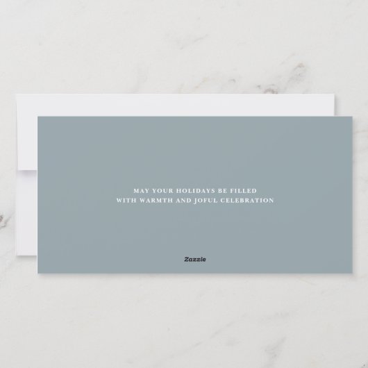 水彩の家 スレートブルー シーズンカード (裏面)