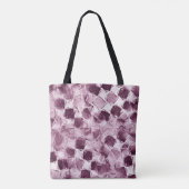 水彩の斑入りテクスチャの背景。手書き  トートバッグ (裏面)