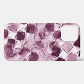 水彩の斑入りテクスチャの背景。手書き Case-Mate iPhoneケース (裏面 (横))