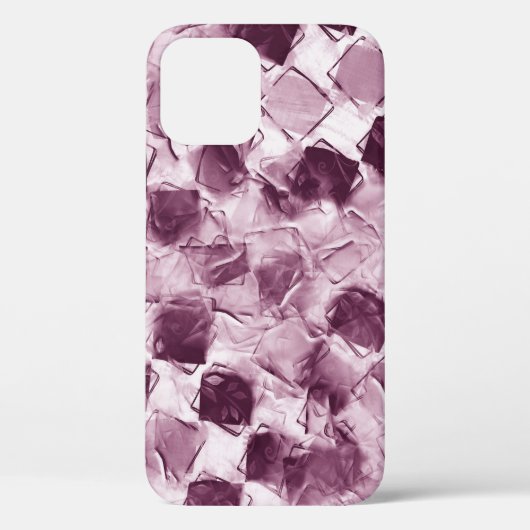 水彩の斑入りテクスチャの背景。手書き Case-Mate iPhoneケース (裏面)