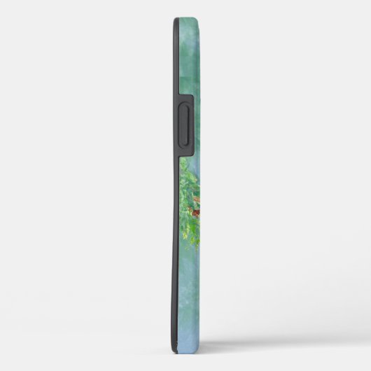 水彩の星ジェイ鳥の野生生物アートカスタマイズ Case-Mate iPhoneケース (裏面 / 右)