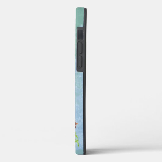 水彩の星ジェイ鳥の野生生物アートカスタマイズ Case-Mate iPhoneケース (裏面 / 左)