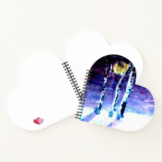 水彩の木 ノートブック (内部)