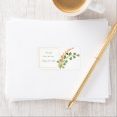 水彩の枝 住所ラベル ラベル (インサイチュ)