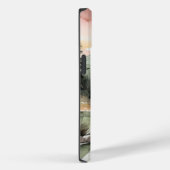 水彩の森の山の自然 Case-Mate iPhoneケース (裏面 / 右)