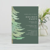 水彩の森クリスマスホリデーパーティー 招待状 (スタンド正面)