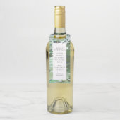 水彩の森クリスマスホリデー ボトルネックタグ (ボトル)