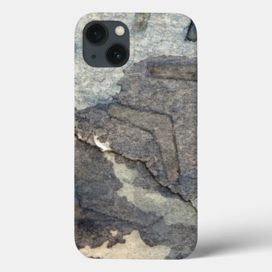 水彩の淡青色2 Case-Mate iPhoneケース (裏面)