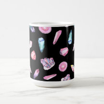 水彩の測地系と結晶パターン