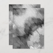 水彩の滝、自然 3 ノートカード (正面/裏面)